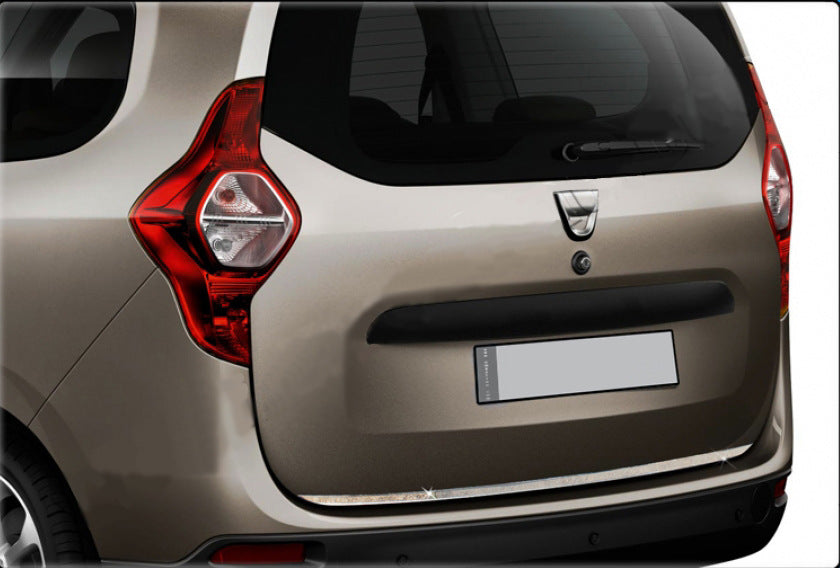 Trunk sill protector stainless steel for Dacia Lodgy 2012-2022 - image 1
