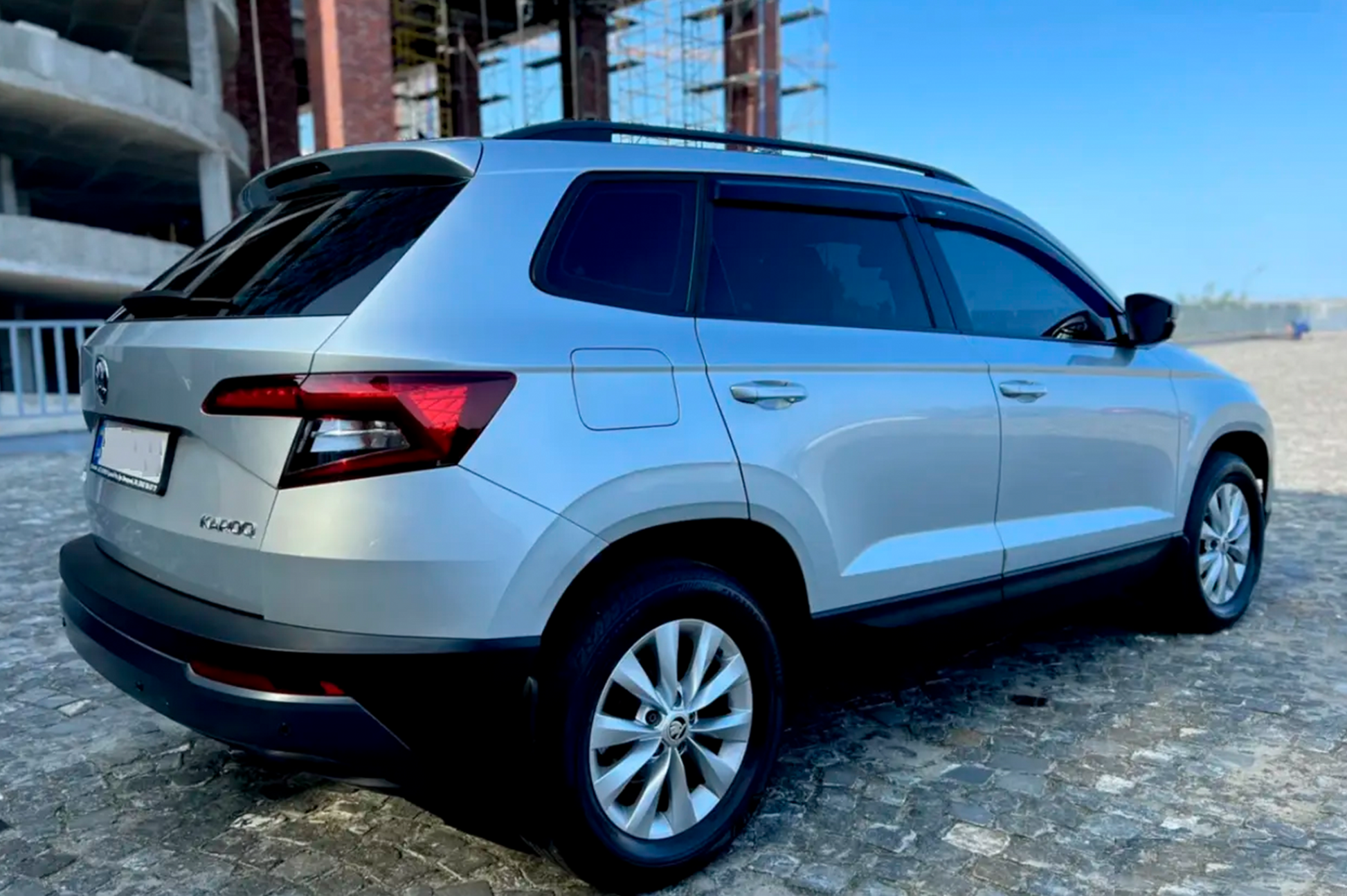 Window Deflectors (4 pcs, HIC) for Skoda Karoq 2018- - image 2