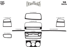 Dashboard Trim Covers for Fiat Linea 2006-2018 - image 2