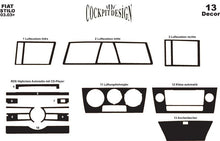 Interior Trim Covers for Fiat Stilo 2001-2007 - image 1