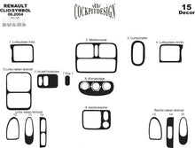 Dashboard Trim Covers for Renault Symbol 1999-2008 - image 2