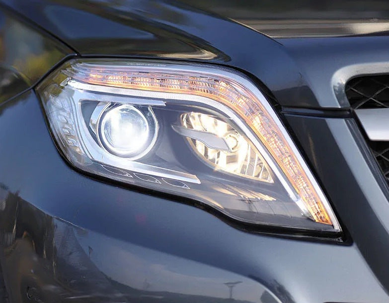 FullLed V-1 Headlights (2012-2015, Set of 2) for Mercedes GLK сlass X204 2008-2015 - image 1