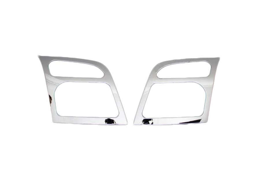 Headlight Trim OmsaLine (2 pcs, ABS Chrome) for Ford Connect 2002-2006 - image 2