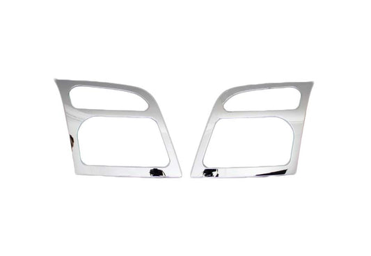Headlight Trim OmsaLine (2 pcs, ABS Chrome) for Ford Connect 2006-2009 - image 2