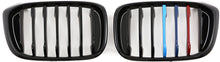 Kidney Grilles 1 Bar (2018-2021, M-Color) for BMW X3 G01 2018- - image 2