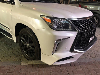 Front bumper for 2008-2015 facelift style (primed for painting) for Lexus LX570/450d 2008-2022 - image 6