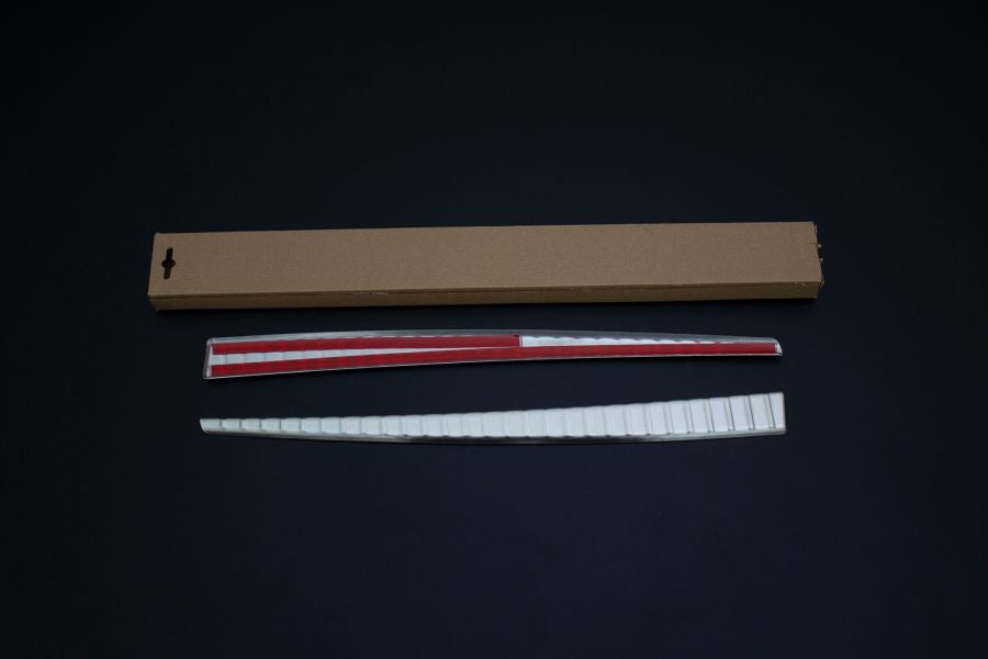 Rear bumper sill cover OmsaLine stainless steel for Renault Duster 2018-2024 - image 2