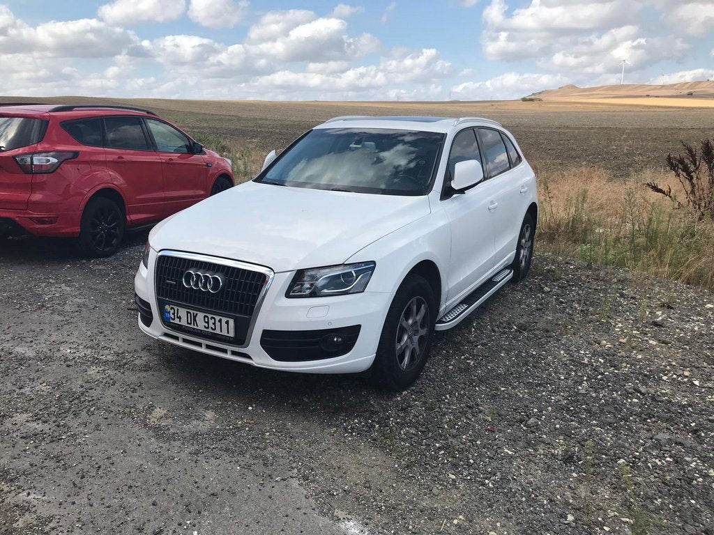 Lateral platforms Tayga V2 (2 pieces, aluminum) for Audi Q3 2011-2019 - Reelken Auto