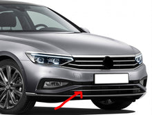 Upper bumper trim strip (2019+, 1 pc, stainless steel) for Volkswagen Passat B8 2015-2023 - image 1