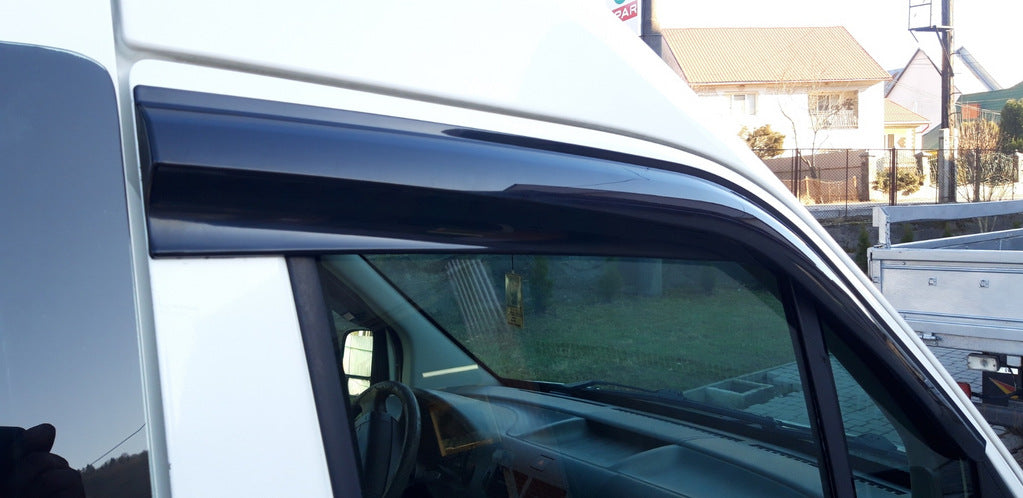 Window Deflectors (2 pcs, Sunplex Sport) for Ford Connect 2002-2006 - image 3