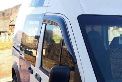 Window Deflectors (2 pcs, Sunplex Sport) for Ford Connect 2002-2006 - image 1