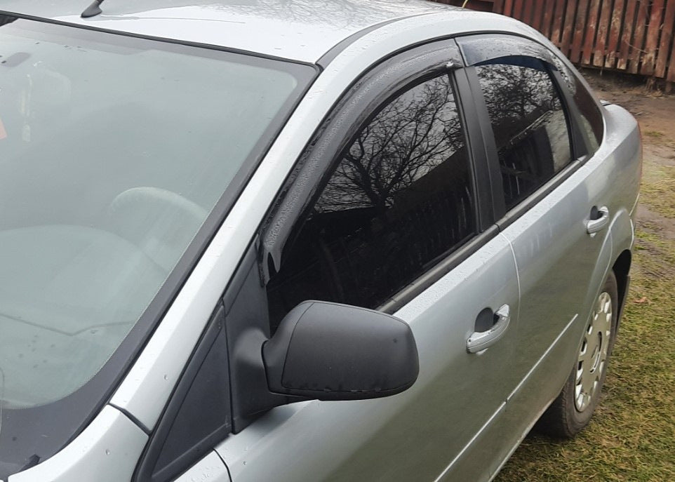 Window Deflectors SD/HB (4 pcs, HIC) for Ford Focus II 2005-2008 - image 1