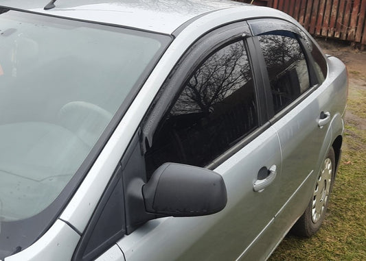 Window Deflectors SD/HB (4 pcs, HIC) for Ford Focus II 2008-2011 - image 1