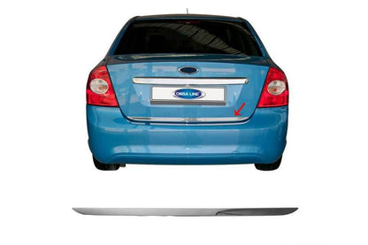 The edge of the trunk (Sedan, stainless steel.) for Ford Focus II 2005-2008 - Reelken Auto