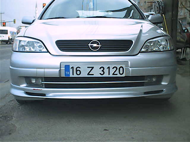 Front lower lip Sedan (primed for painting) for Opel Astra G classic 1998-2012 - image 1