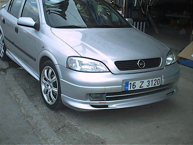 Front lower cover Sedan (for painting) for Opel Astra G classic 1998-2012 - Reelken Auto