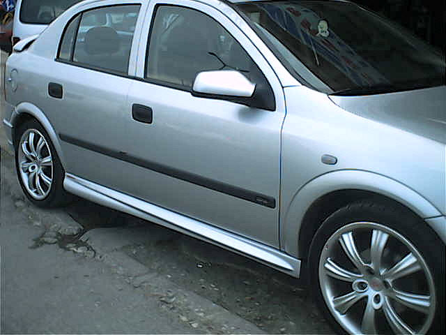 Side Skirts Sedan (primed for painting) for Opel Astra G classic 1998-2012 - image 1