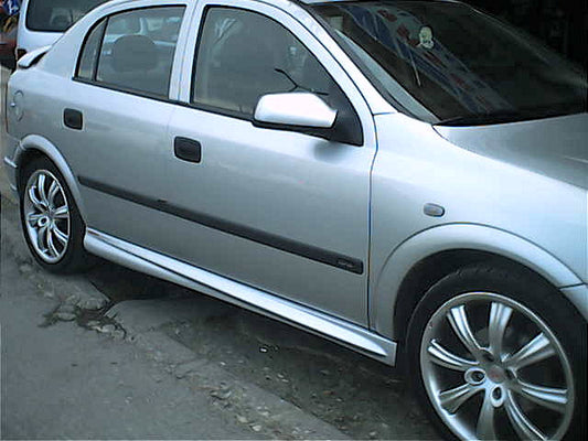 Side Skirts Sedan (primed for painting) for Opel Astra G classic 1998-2012 - image 1
