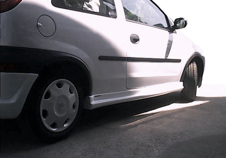Side Skirts (primed for painting) for Opel Corsa C 2000-2006 - image 1
