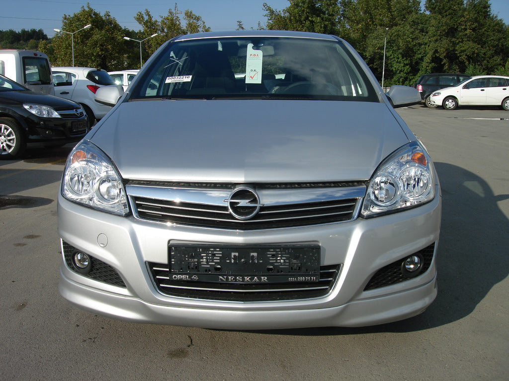 Front lower lip Sedan (primed for painting) for Opel Astra H 2004-2013 - image 1