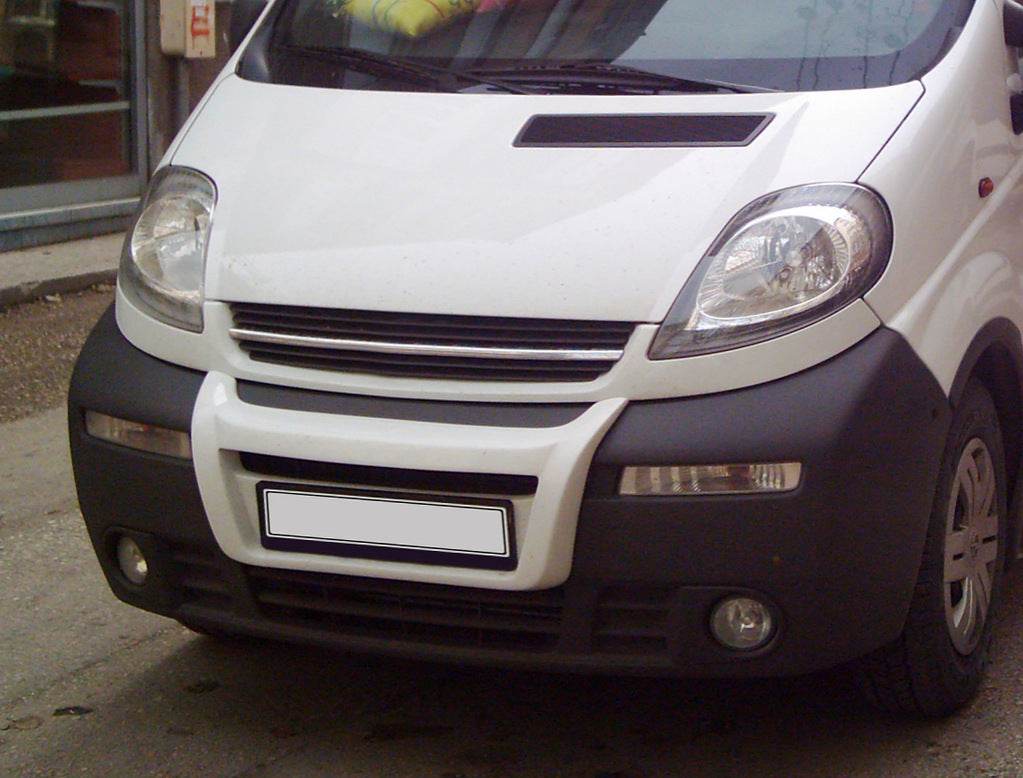 Front lip (2001-2006 paintable) for Opel Vivaro 2001-2015 - Reelken Auto
