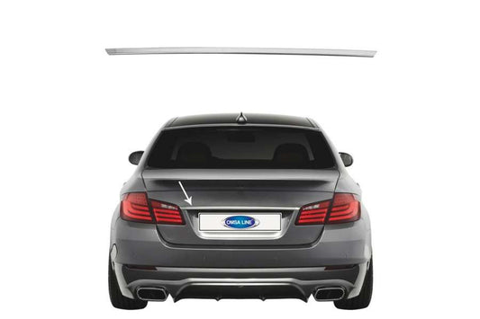 SD Stainless Steel Trim Above License Plate for BMW 5 Series F-10/11/07 2010-2016 - image 2