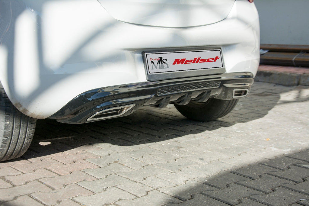 Rear Diffuser Extension (primed for painting) for Opel Corsa E 2015-2019 - image 1