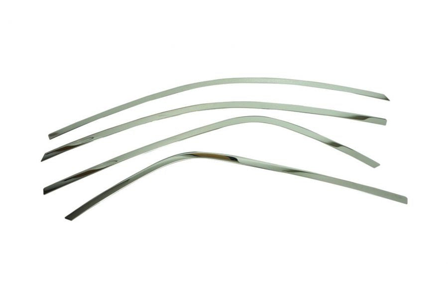 Upper Window Trim Stainless Steel (4 pcs) for Hyundai I-20 2014-2020 - image 2