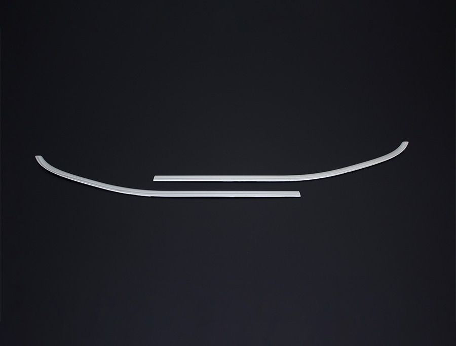 Window Trim Omsa Line (2 pcs, Stainless Steel) for Opel Combo 2019- - image 4