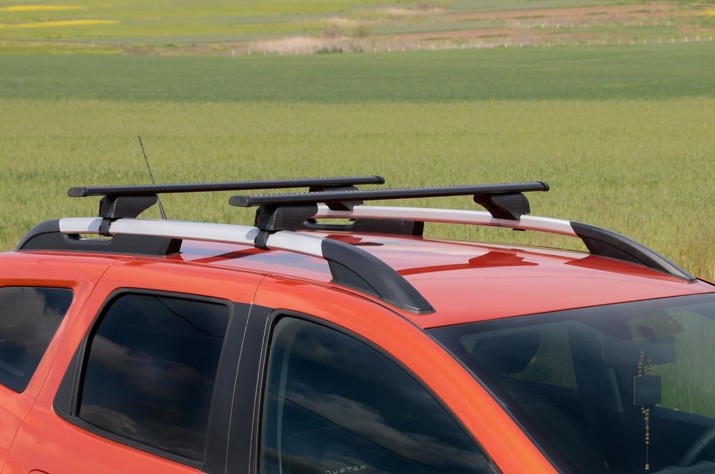 Roof rack (crossbars) for standard railings with key Wizard V1 (2 pcs) for Seat Ateca - image 4
