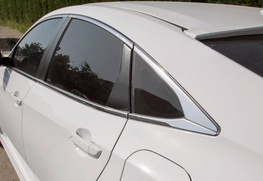 Lower window trim (8 pcs) for Honda Civic Sedan X 2016-2021 - image 1