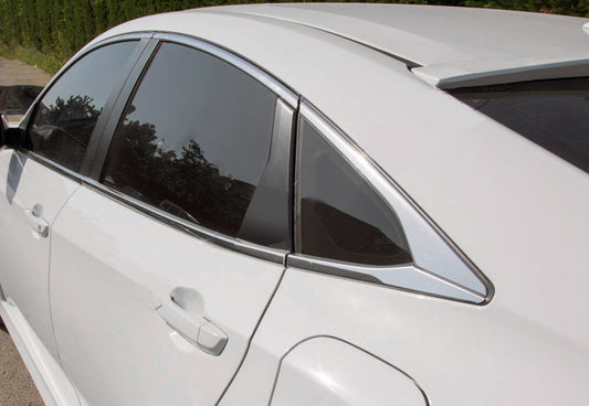 Lower window trim (8 pcs) for Honda Civic Sedan X 2016-2021 - image 1