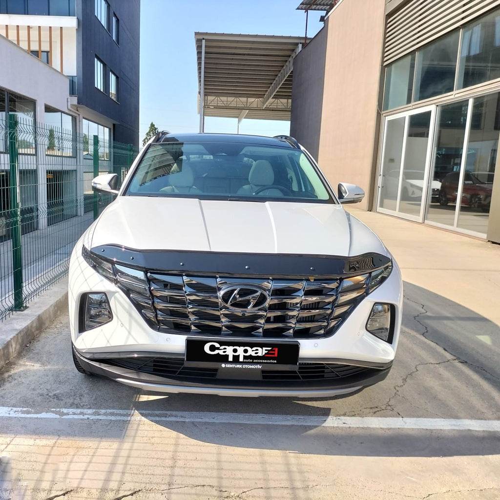 Hood deflector (EuroCap) for Hyundai Tucson NX4 2021↗ - Reelken Auto
