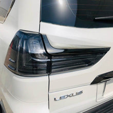 Rear optics 2016+ (Superior Black, 2 pcs) for Lexus LX570/450d - Reelken Auto