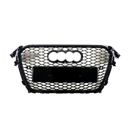 Front Grille RS-Style (2012-2015, black) for Audi A4 B8 2007-2015 - image 1