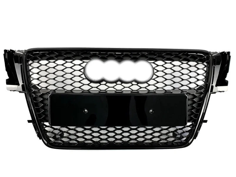 RS-style front grille (2007-2011, black) for Audi A5 2007-2015 - image 3