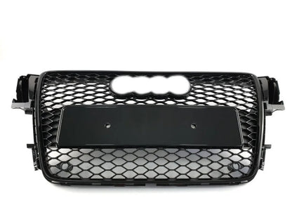 RS-style front grille (2007-2011, black) for Audi A5 2007-2015 - image 2