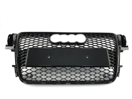 RS-style front grille (2007-2011, black) for Audi A5 2007-2015 - image 2
