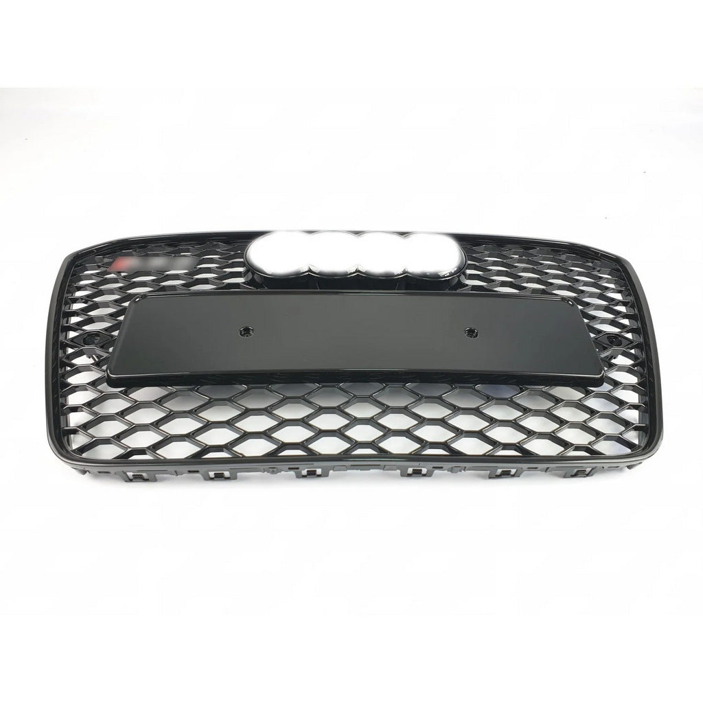 RS-style front grille (2011-2015, black) for Audi A5 2007-2015 - image 4