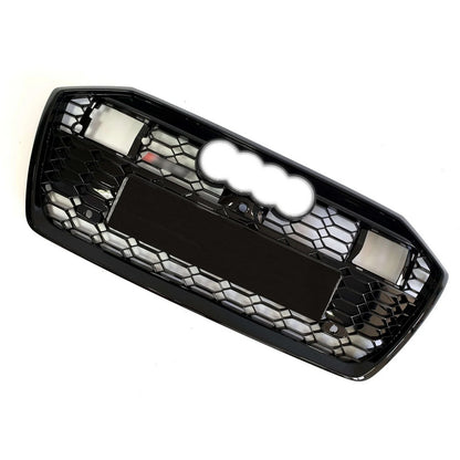 RS-style front grille (with ACC, black) for Audi A6 C8 2018- - image 1
