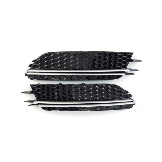 RS-Style fog light grilles (2011-2014, 2 pcs, Black) for Audi A6 C7 2011-2017 - image 2