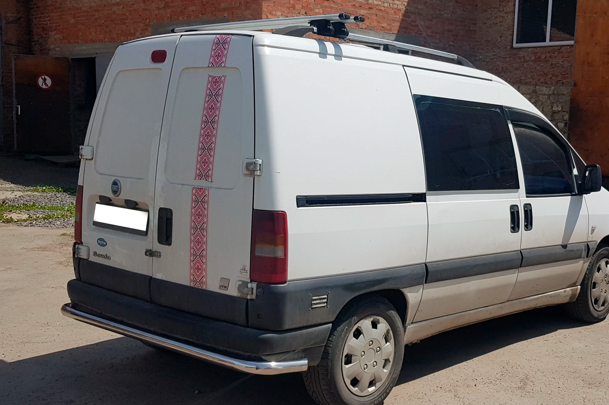 Rear Guard AK005 (Stainless Steel) for Fiat Scudo 1996-2007 - image 3