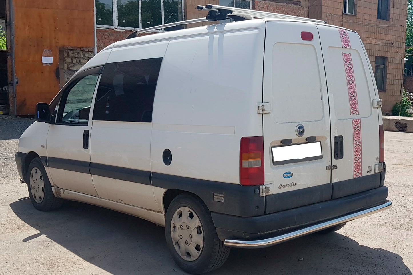 Rear Guard AK005 (Stainless Steel) for Fiat Scudo 1996-2007 - image 2