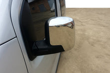 Mirror Covers Caps (2 pcs, Stainless Steel) for Peugeot Bipper 2008-2017 - image 1