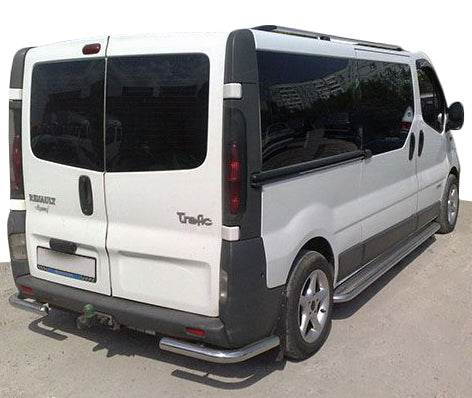 Rear corners AK003 (stainless) for Renault Trafic 2001-2015 - Reelken Auto