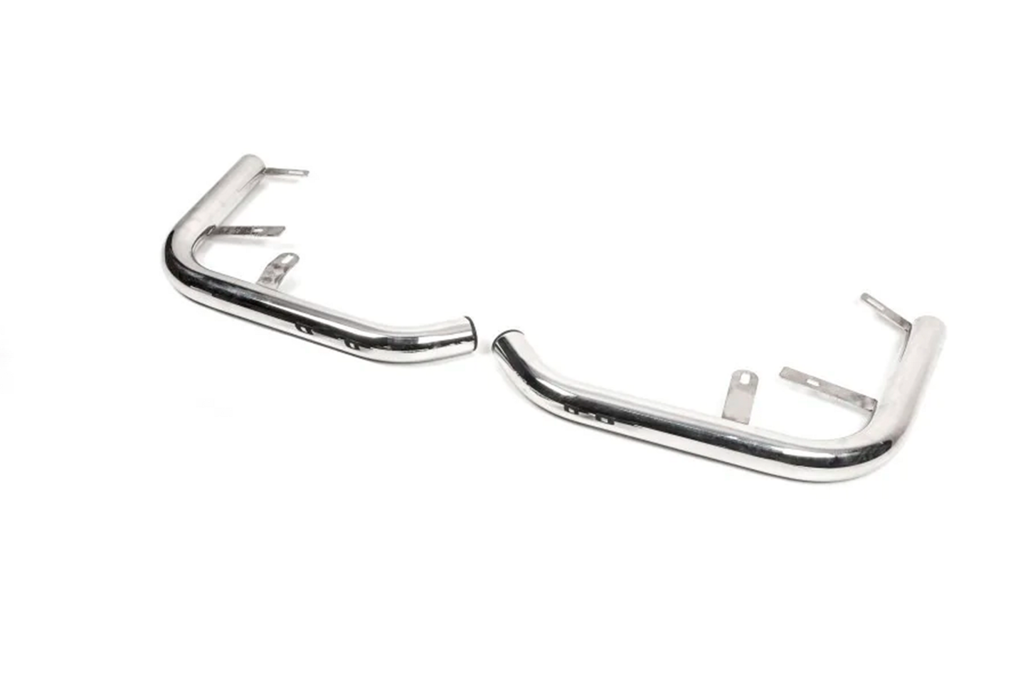 Rear protection bar AK003 (2018-2022, stainless steel) for Ford Ranger 2011-2022 - image 2