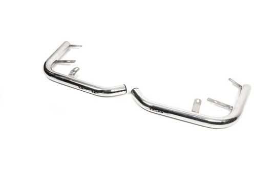 Rear protection bar AK003 (2018-2022, stainless steel) for Ford Ranger 2011-2022 - image 2