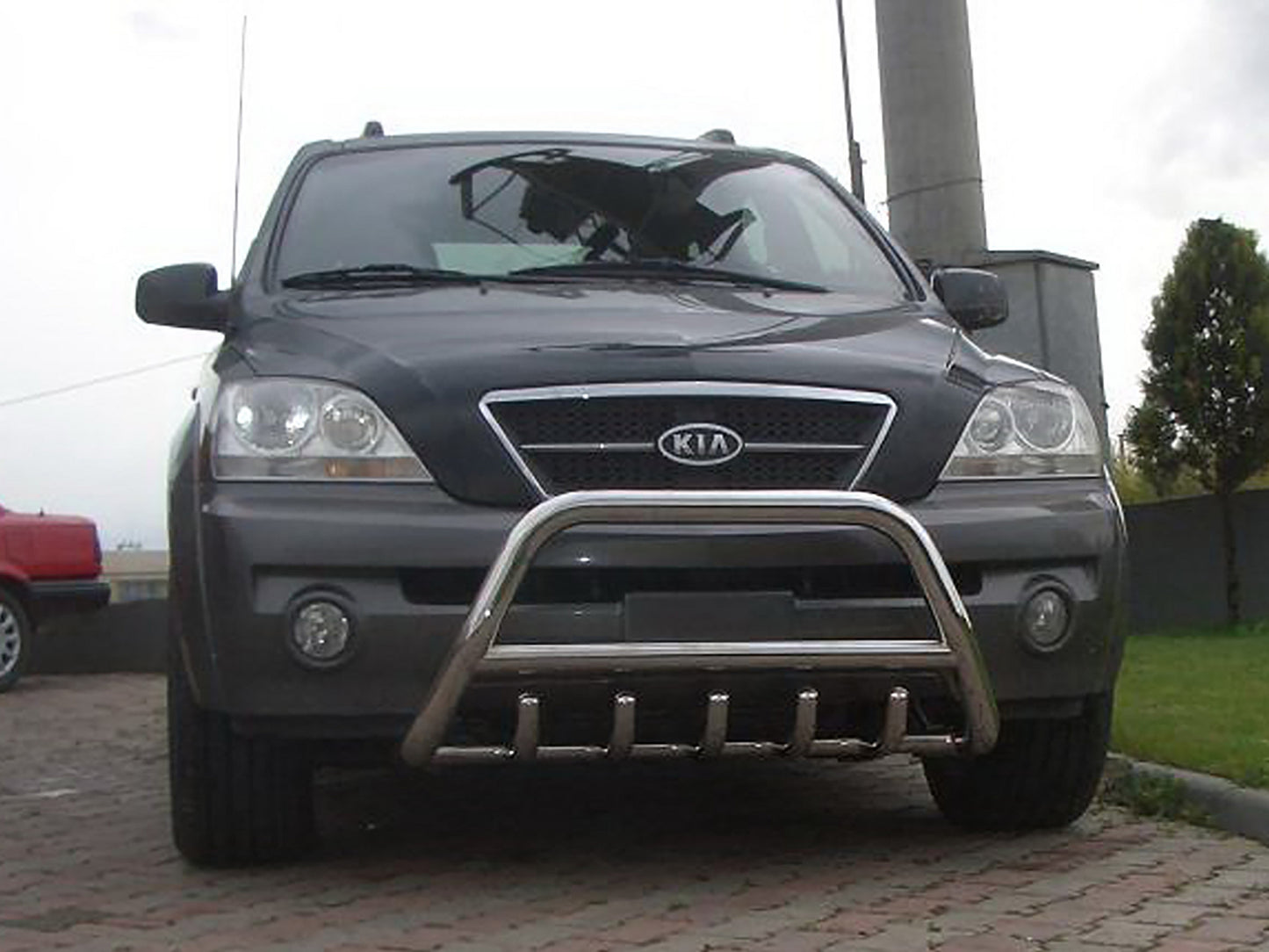 Bull Bar WT003 (Stainless Steel) for Kia Sorento I BL 2002-2009 - image 3