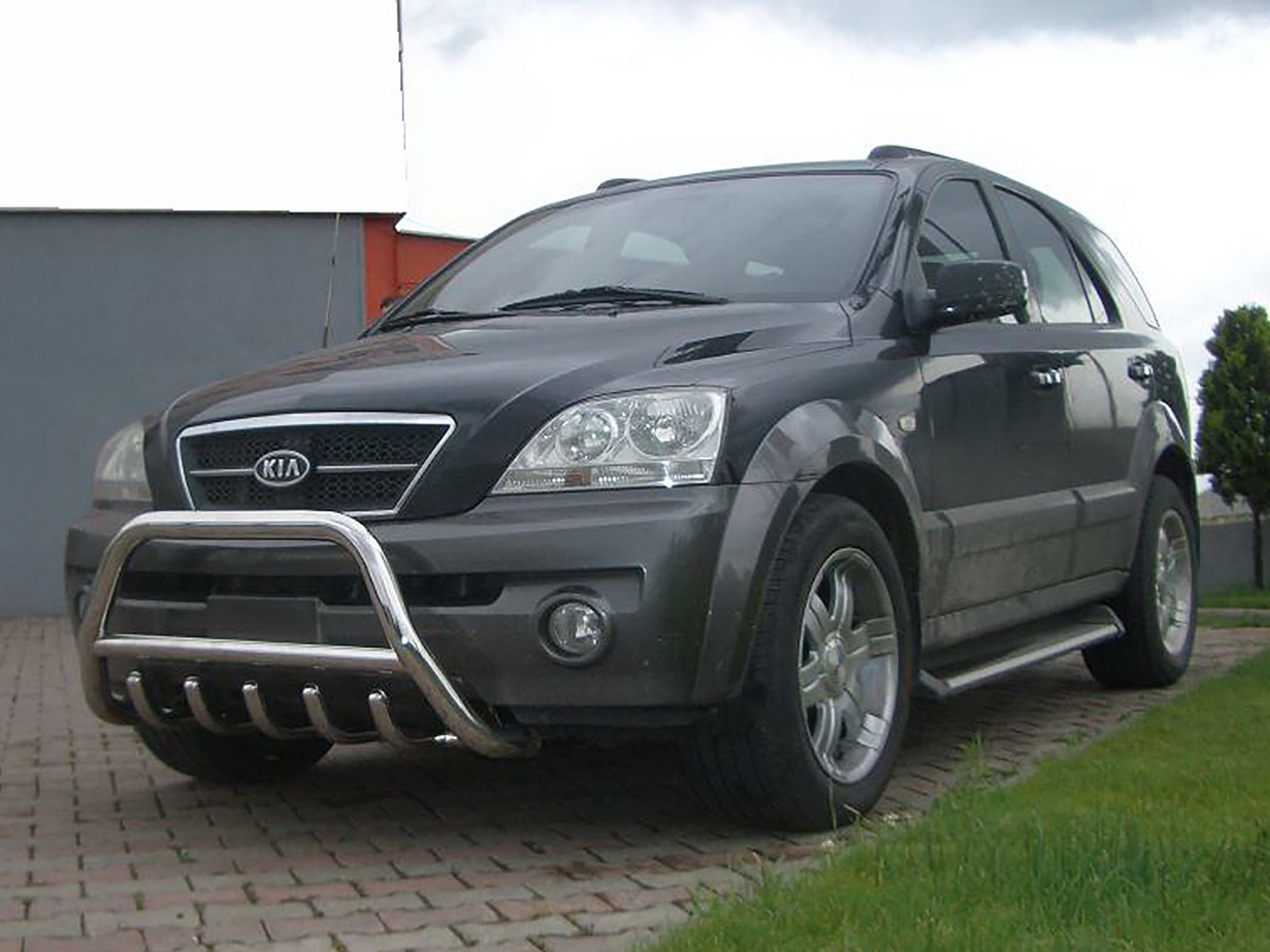 Bull Bar WT003 (Stainless Steel) for Kia Sorento I BL 2002-2009 - image 2