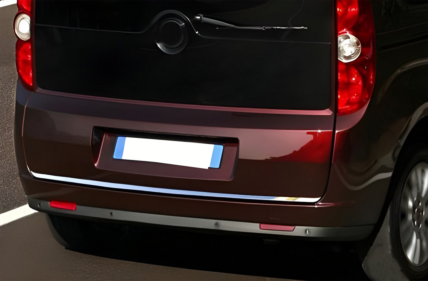 Trunk Lid Edge Trim Stainless Steel for Opel Combo 2012-2018 - image 2